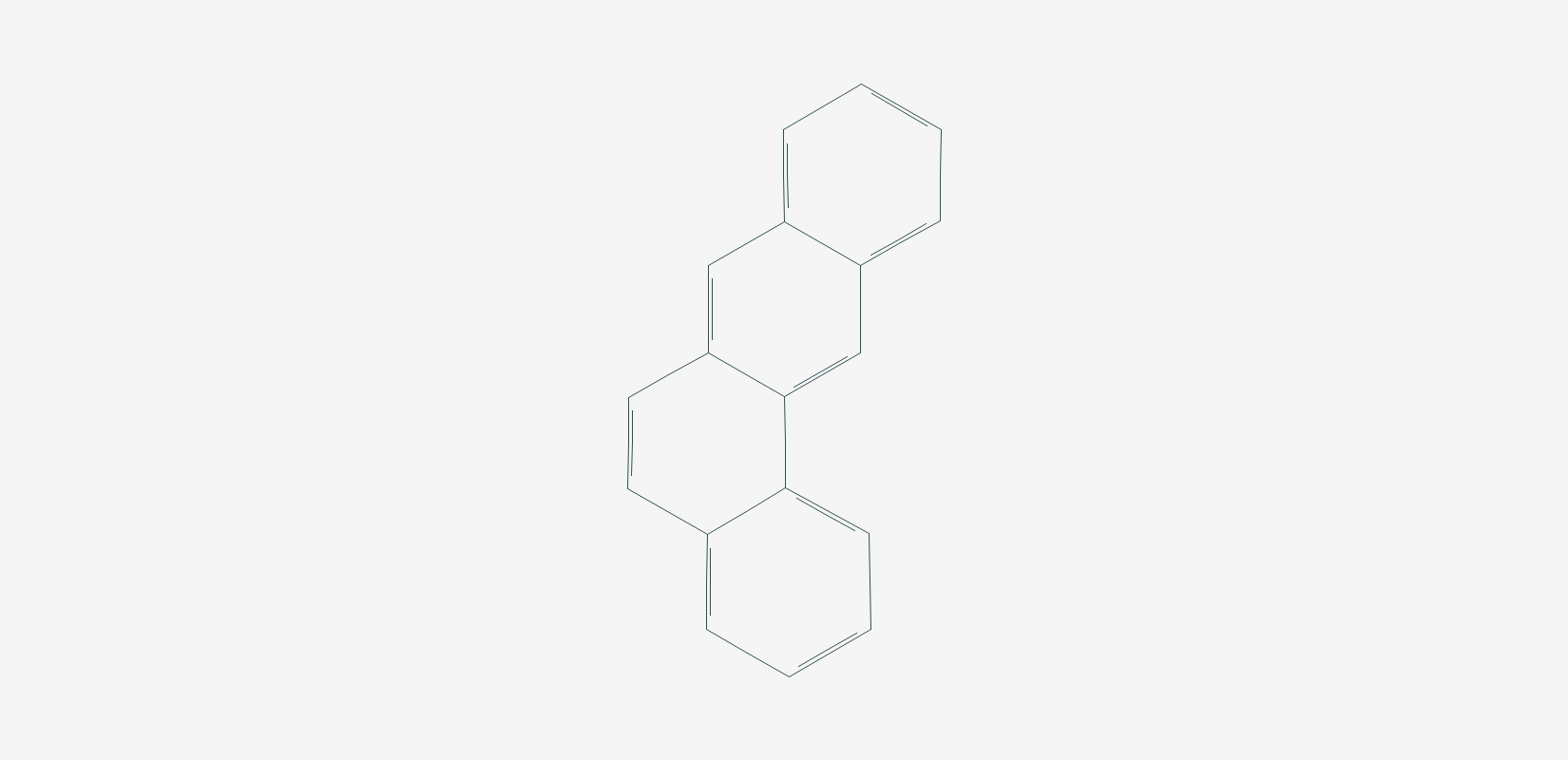 Structure of benz[a]anthracene