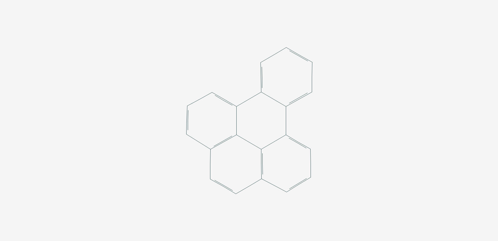 Struktur von Benzo[e]pyren