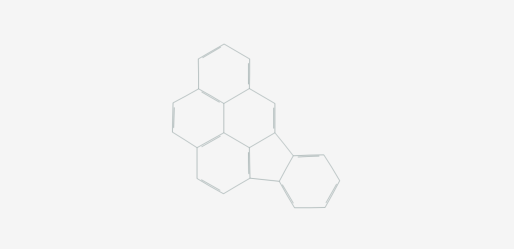 Struktur von Indeno[1,2,3-cd]pyren