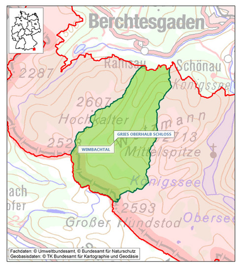 Map WEG Wimbachtal