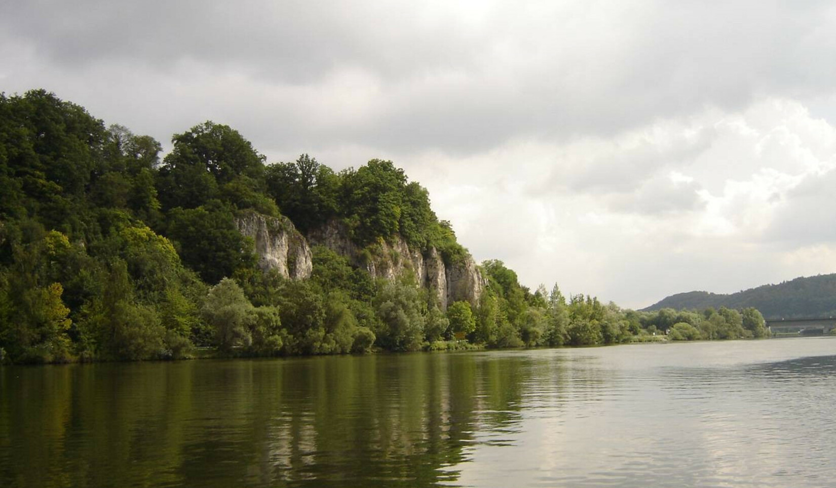 The river Danube near Kelheim
